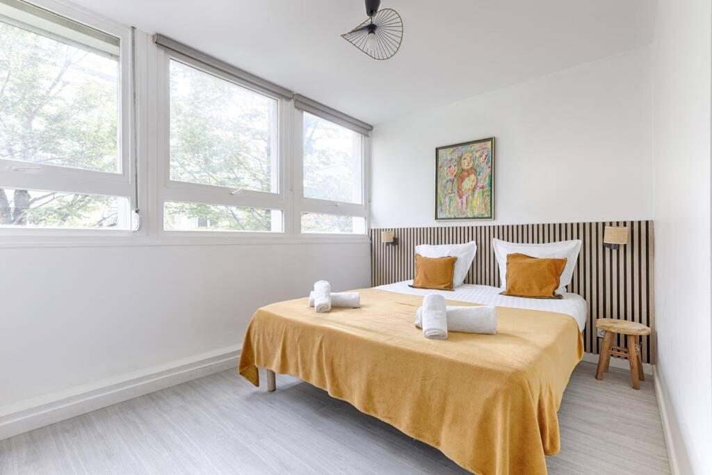 Saint Fargeau Gambetta Iv Lovely 4p 1br Appartement *